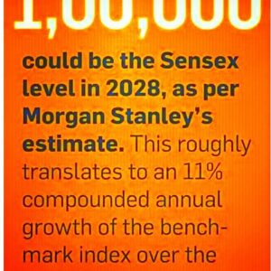 Sensex Could Be 100k In Next 10 Years!